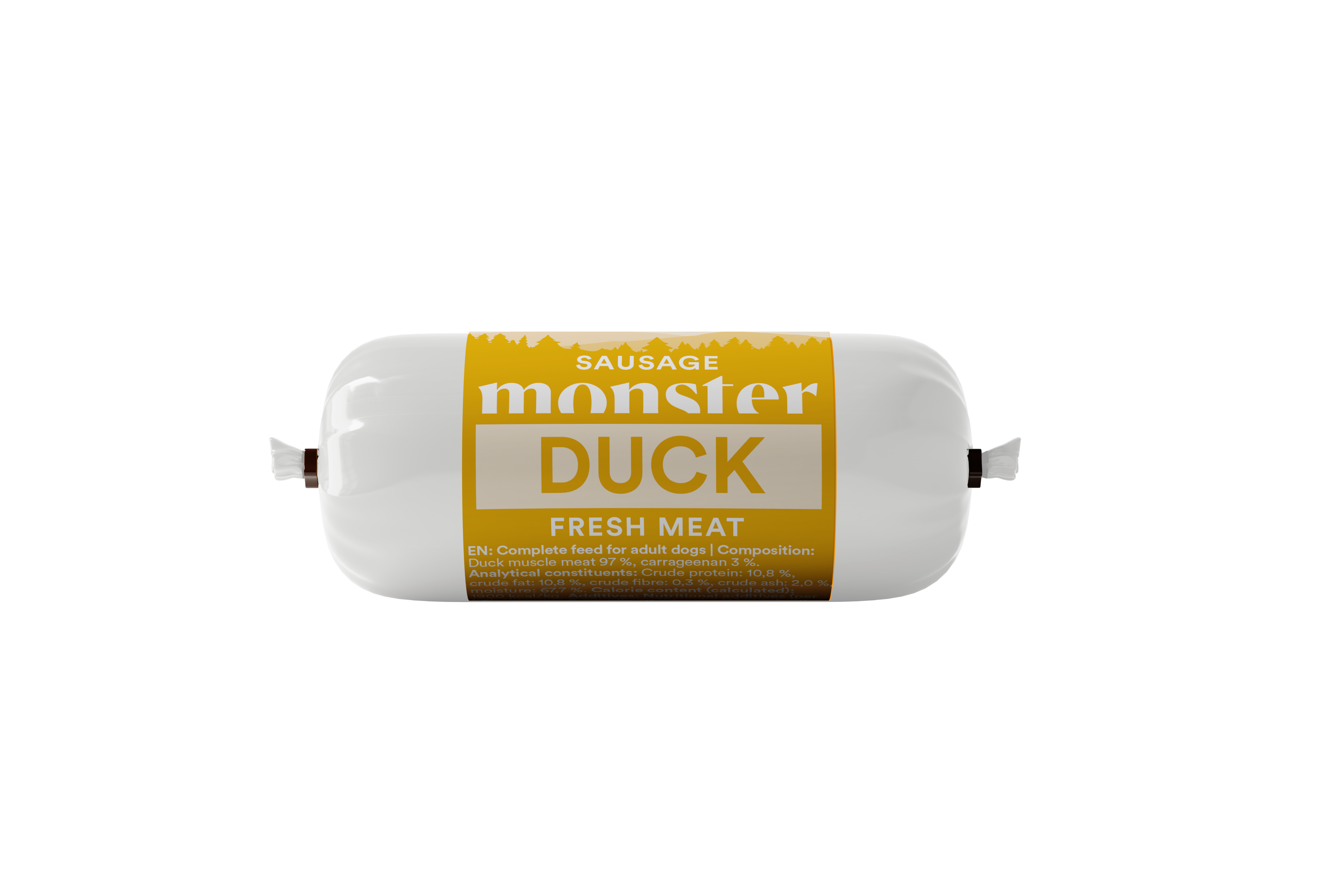 Monster Dog Sausage Duck 80 g (28pcs)