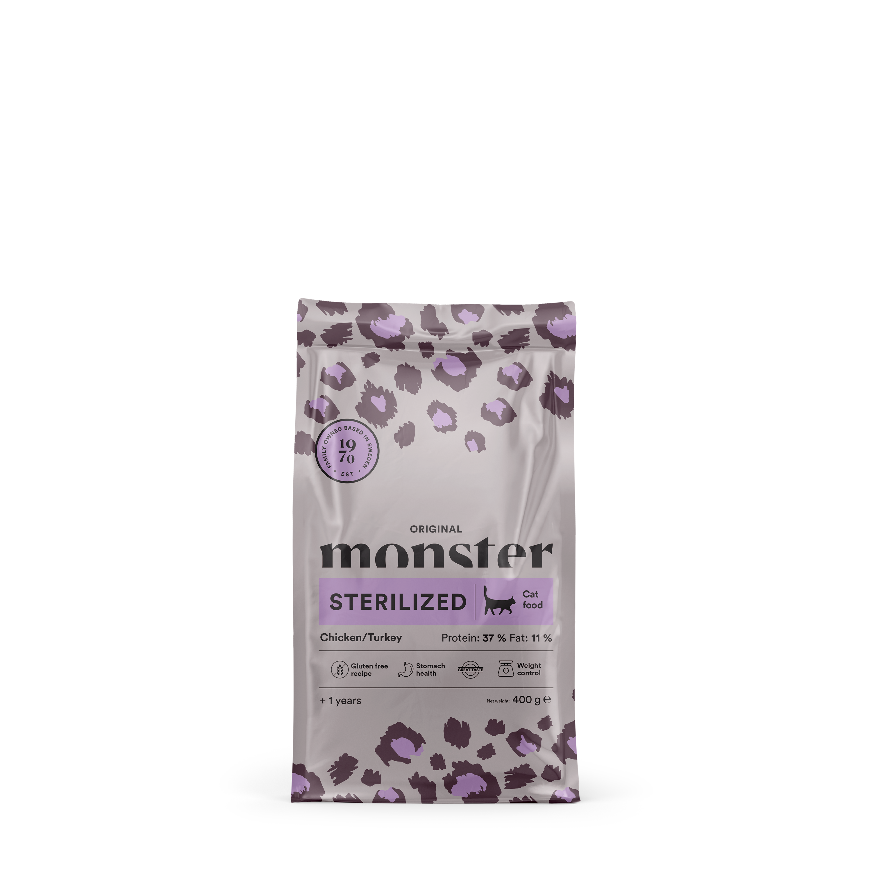 Monster Cat Original Sterilized Chicken/Turkey 400 g