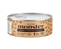 Monster Cat Adult Single Protein Turkey Can 100 g (12 pcs)
