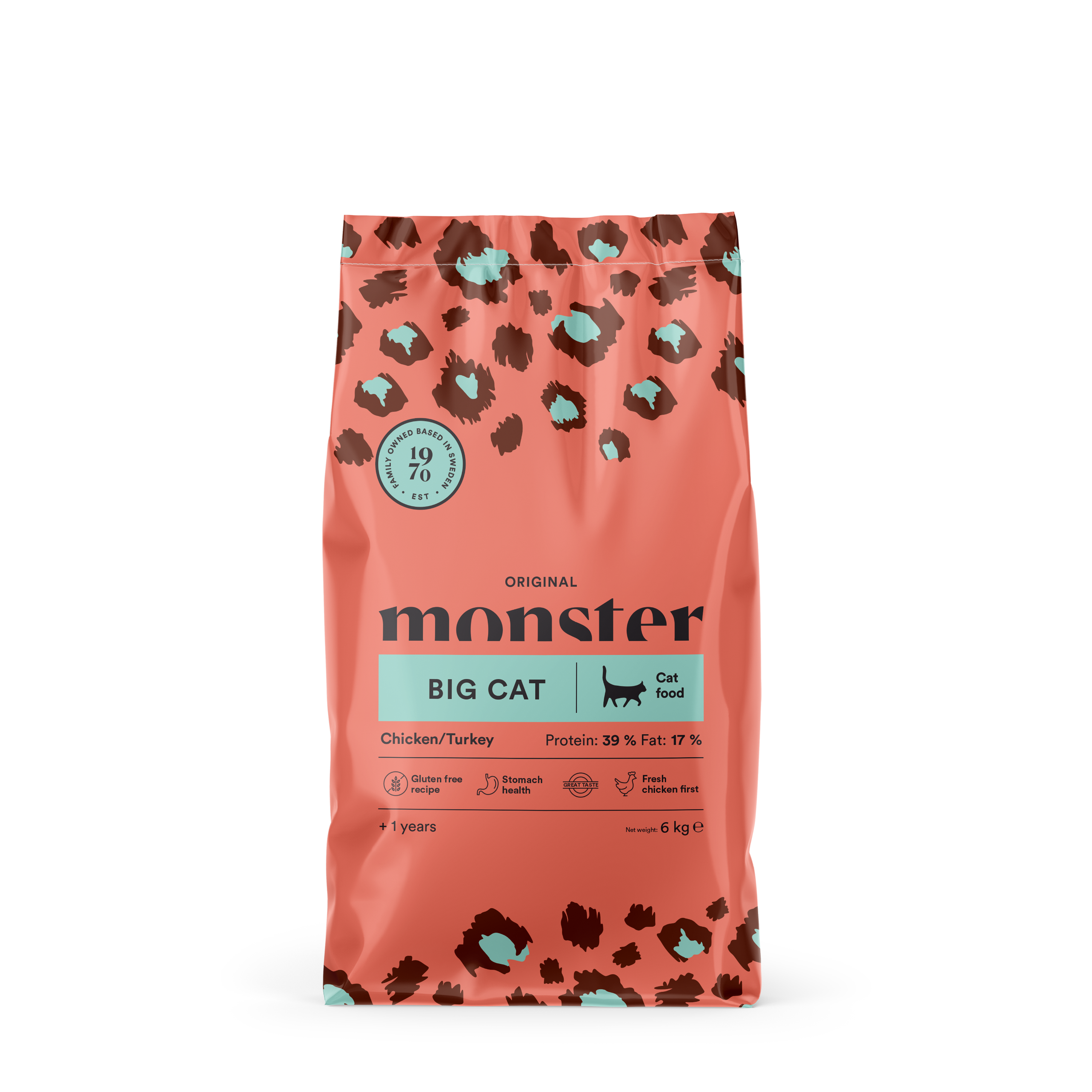 Monster Cat Original Big Cat Chicken/Turkey 6 kg