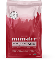 Monster Dog Grain Free Puppy L/XL Turkey/Chicken 2 kg