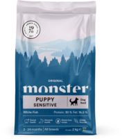 Monster Dog Original Puppy Sensitive White Fish 2 kg