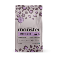 Monster Cat Original Sterilized Chicken/Turkey 400 g
