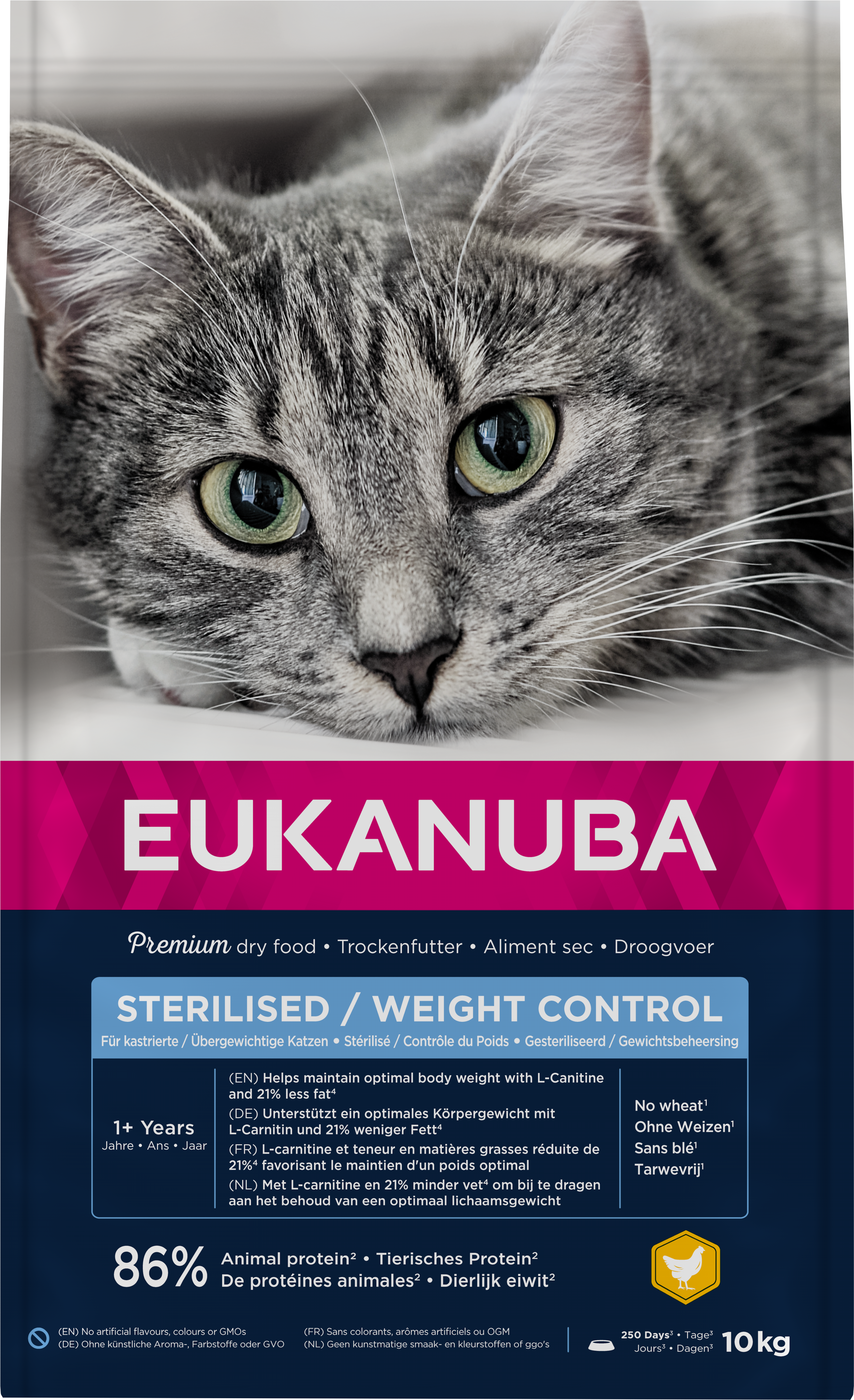 Eukanuba Cat Sterilised/Weight Control 10 kg