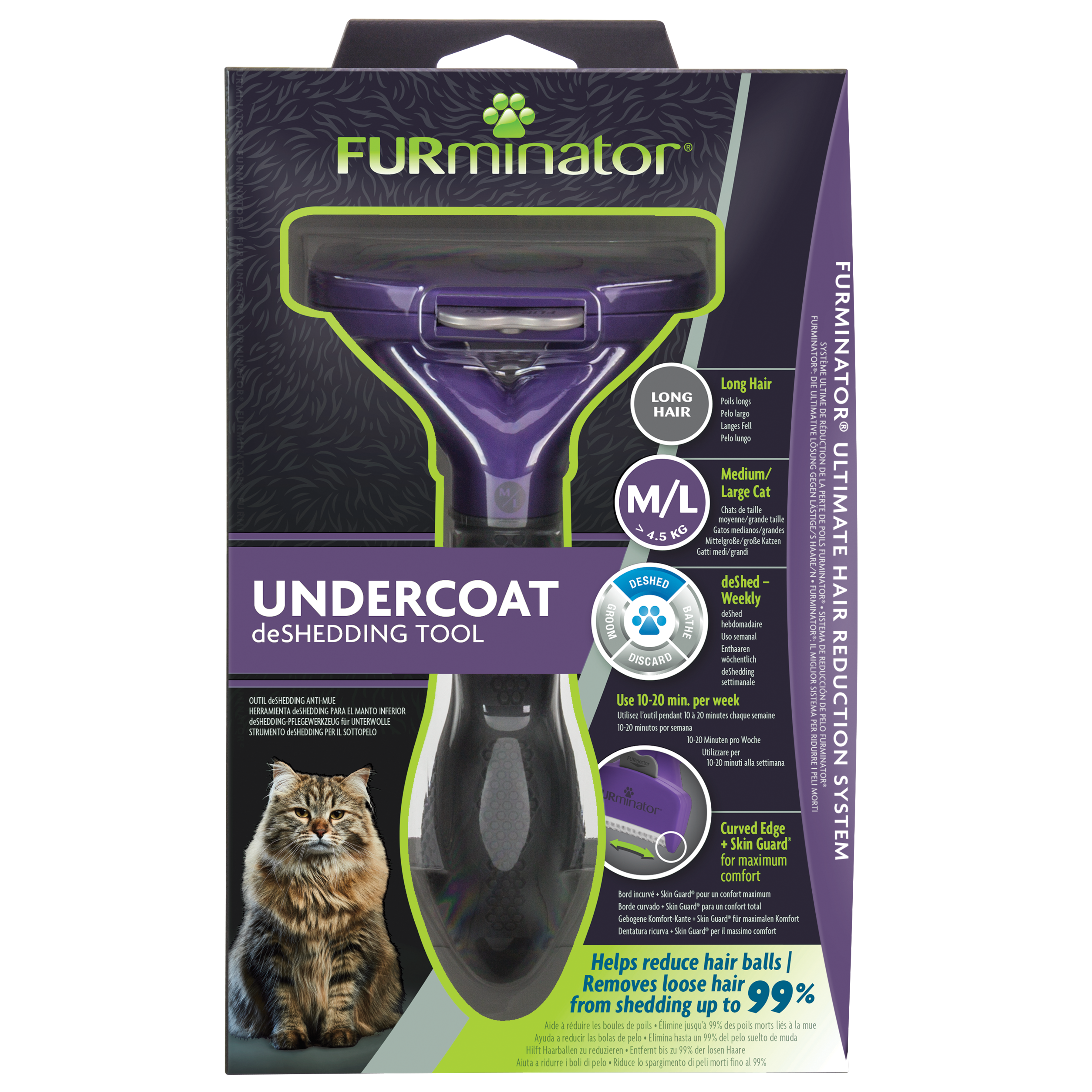 Furminator *Cat* Long Hair M/L