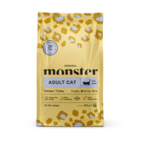 Monster Cat Original Adult Chicken/Turkey 400 g