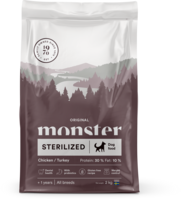 Monster Dog Original Sterilized Chicken/Turkey 2 kg
