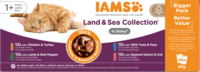 Iams Cat Delights Gravy Multipack Land & Sea 85 G (48/pack)