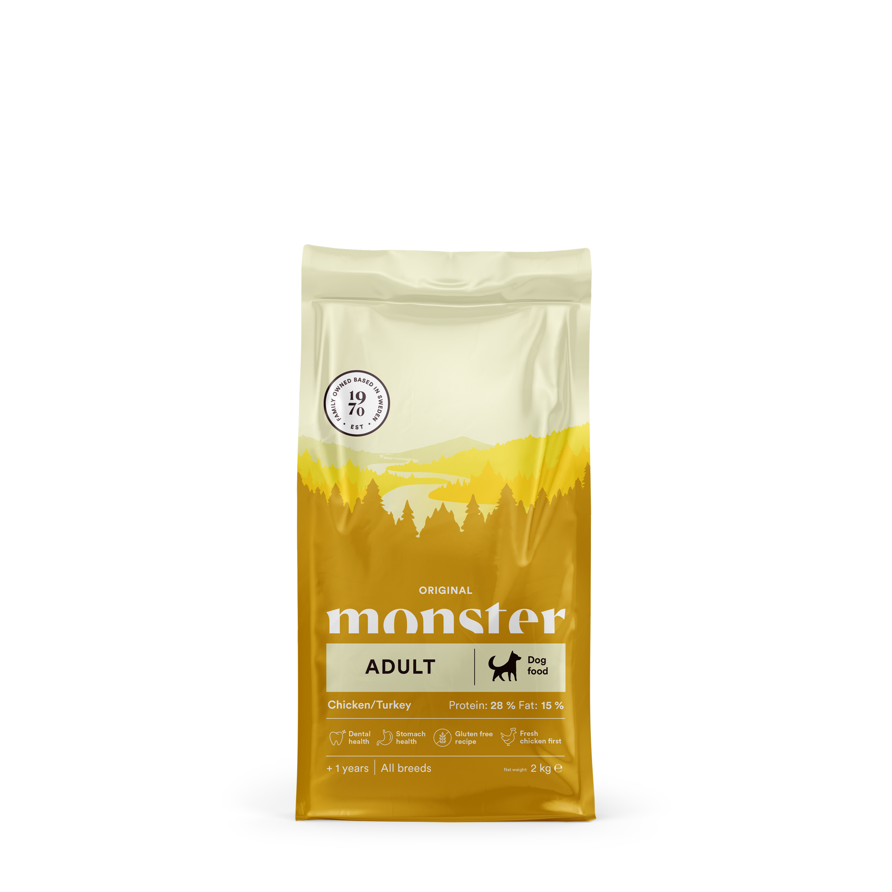 Monster Dog Original Adult Chicken/Turkey 2 kg